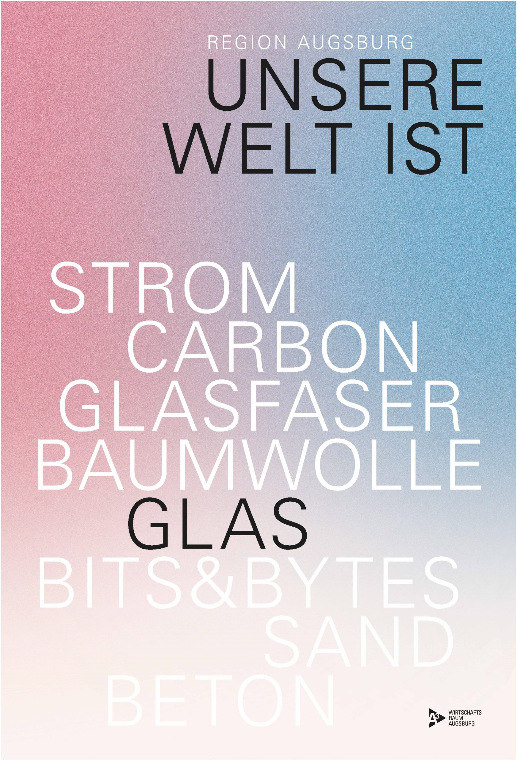 Plakat Anne Rusch - Unsere Welt Glas