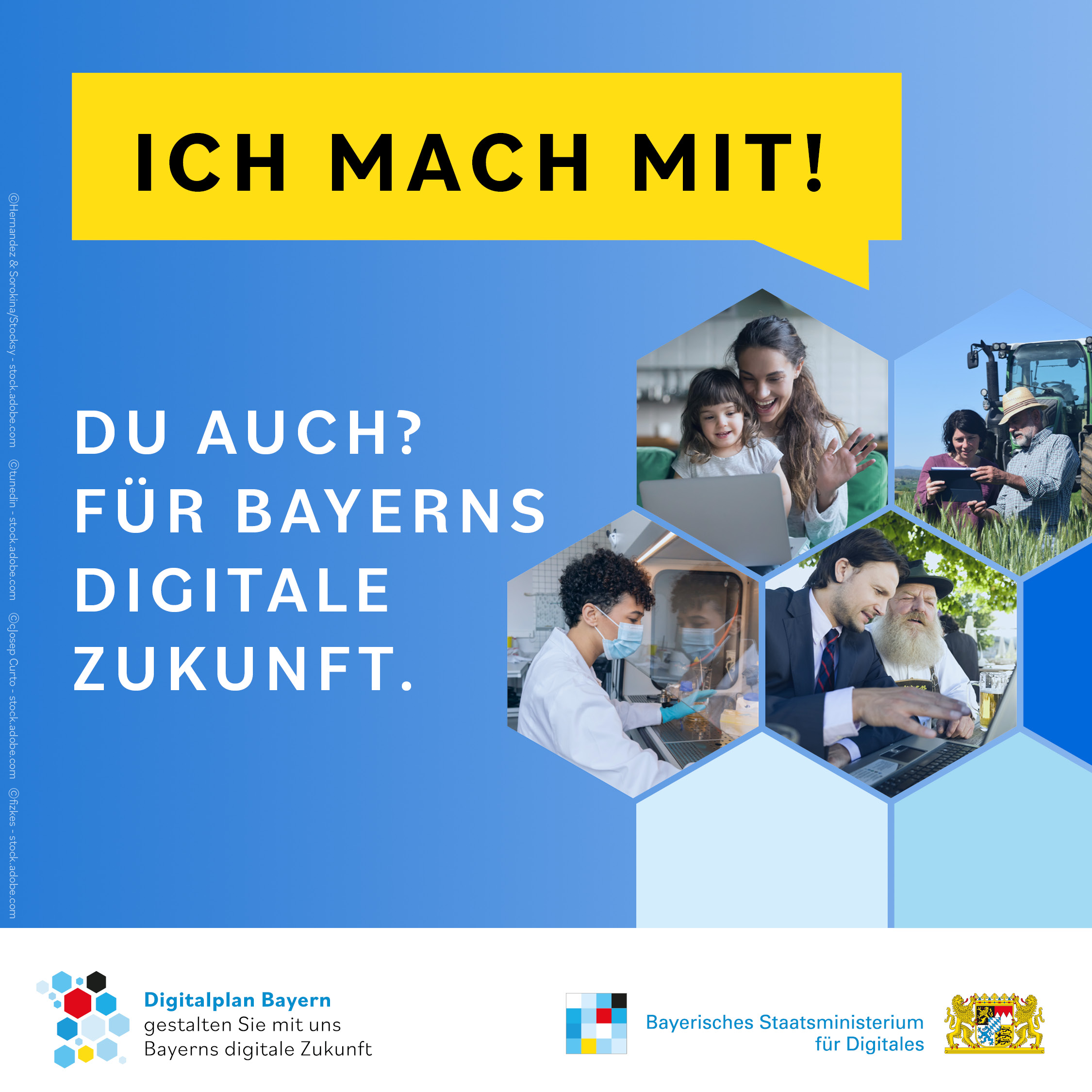 Gestalten Sie Bayerns digitale Zukunft mit!