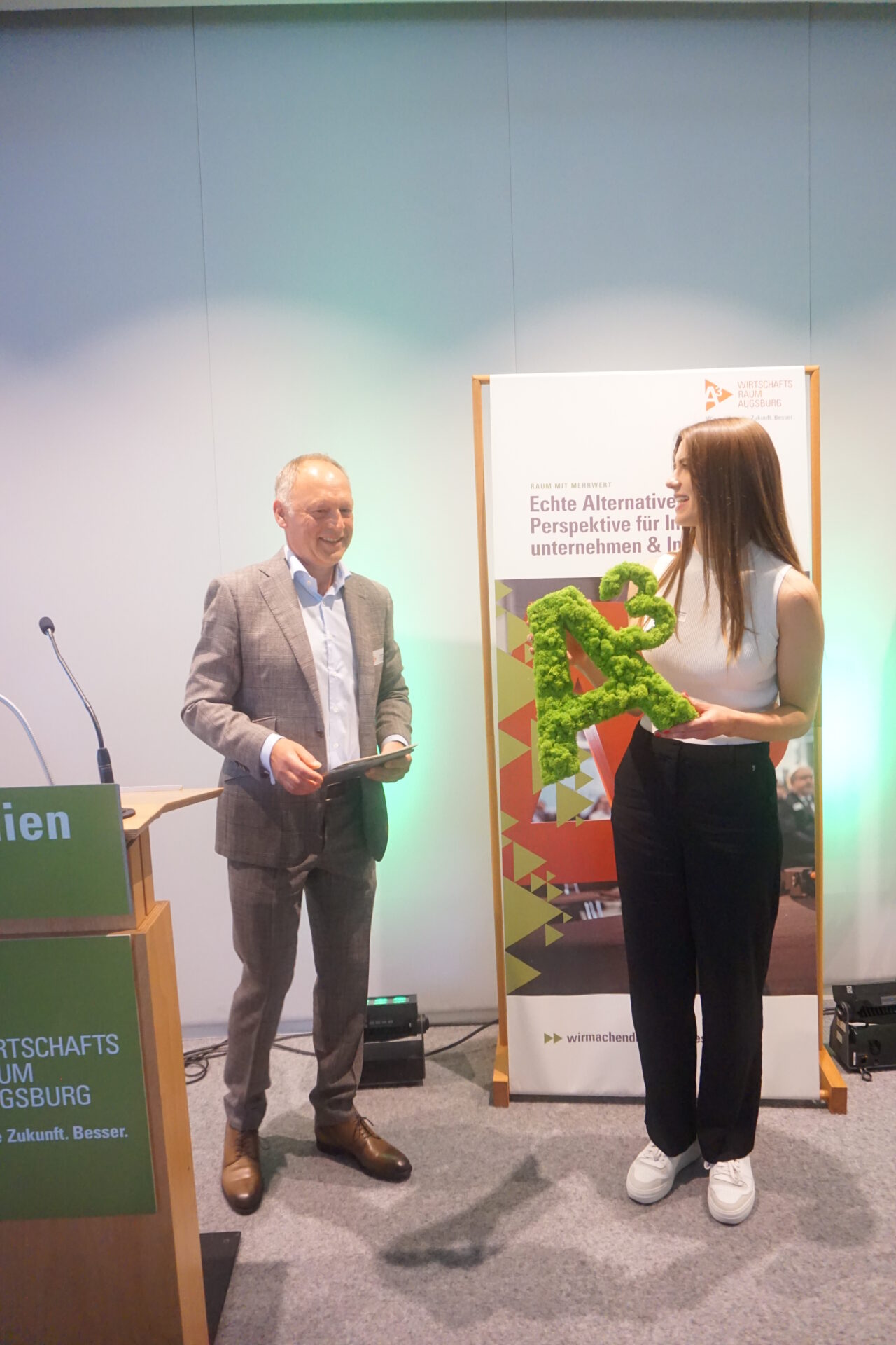 A³ Immobilien Award - Jürgen Kolper & Hanna Bonekämper