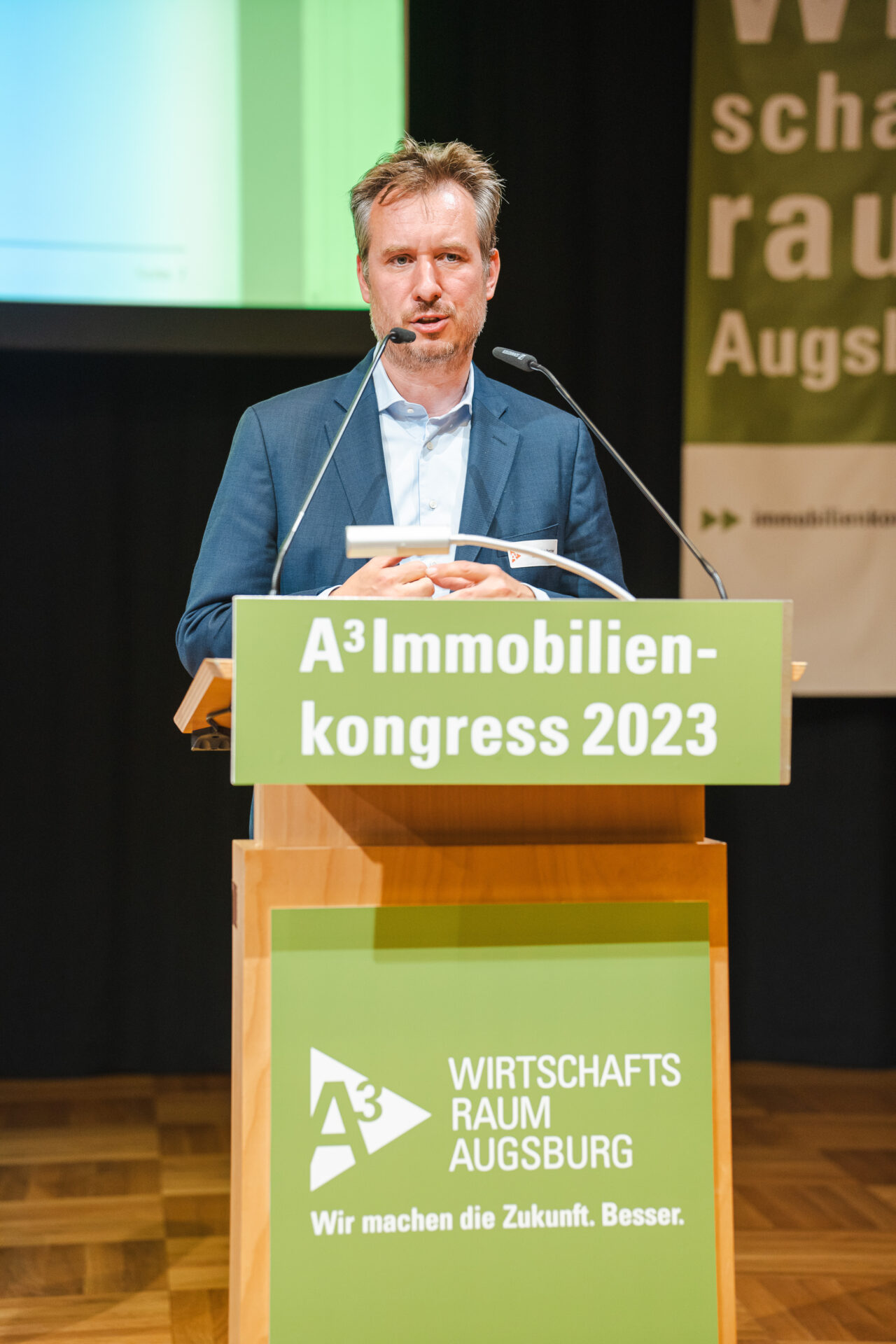 A³ Immobilienkongress: Steffen Kercher, Stadt Augsburg
