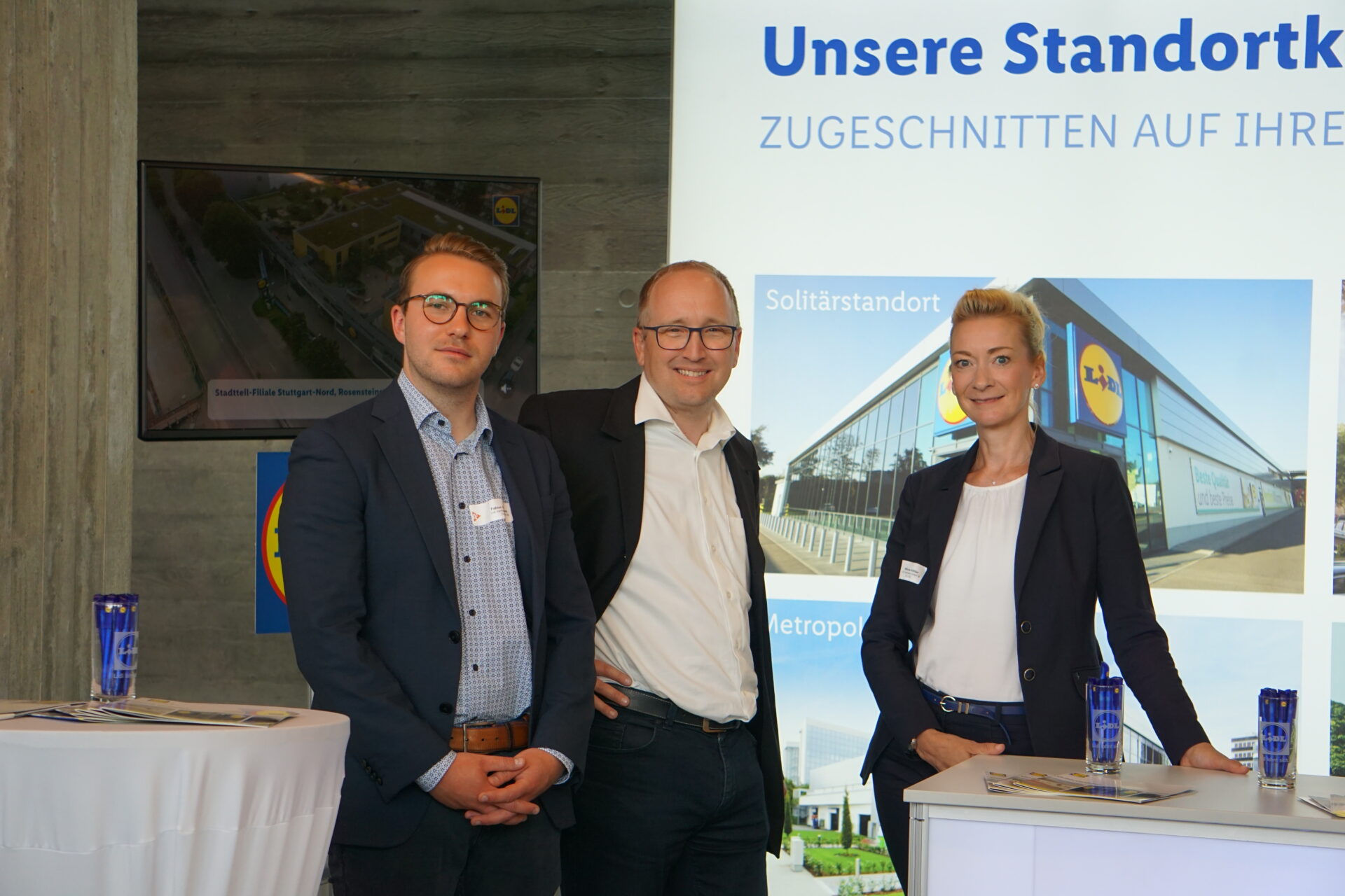 A³ Immobilienkongress: Stand Lidl