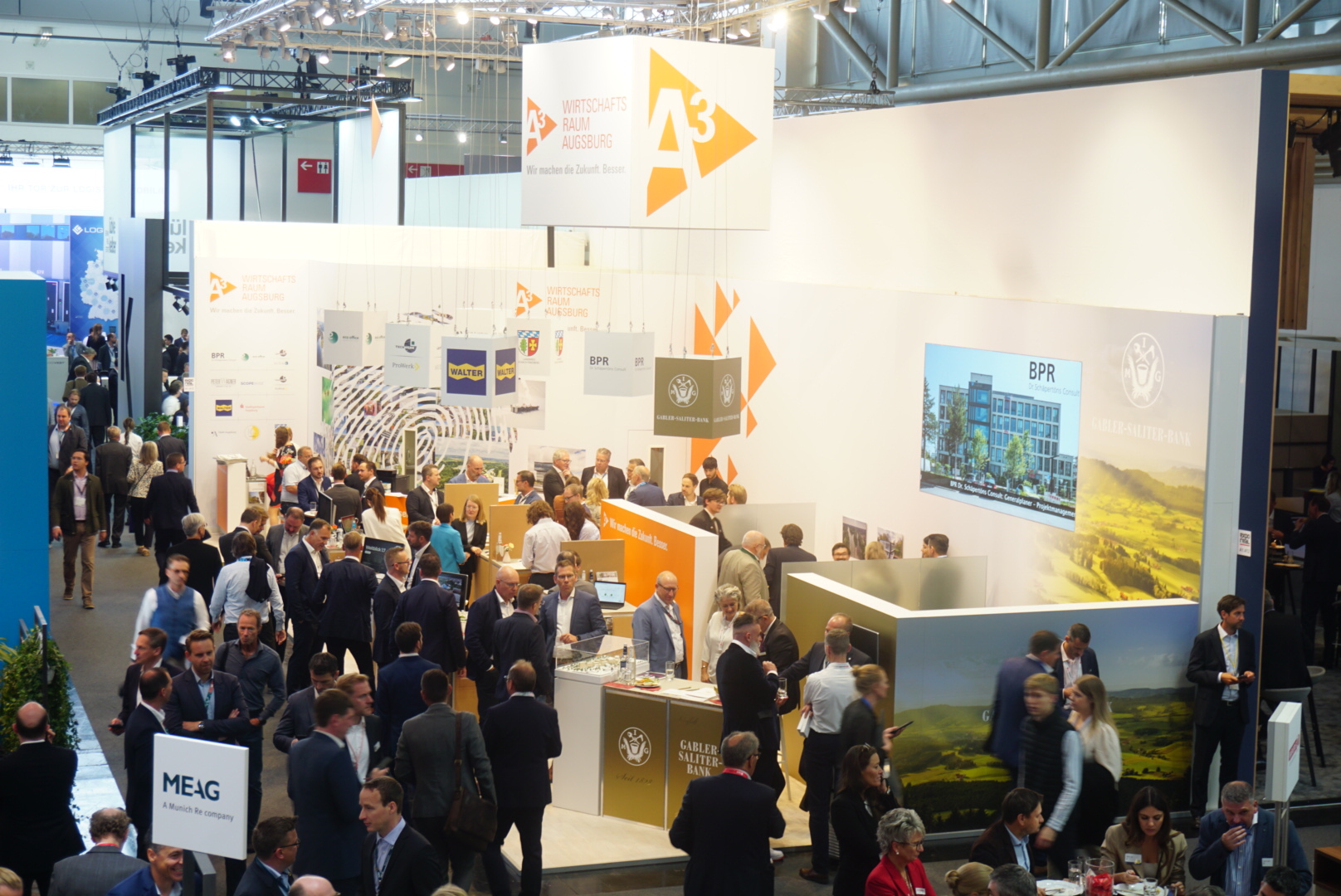 Gemeinschaftsstand der Region Augsburg auf der EXPO REAL 2023
