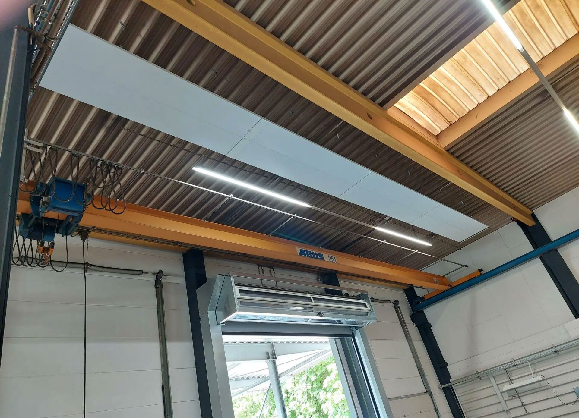 Deckenstrahlplatten von Washtec