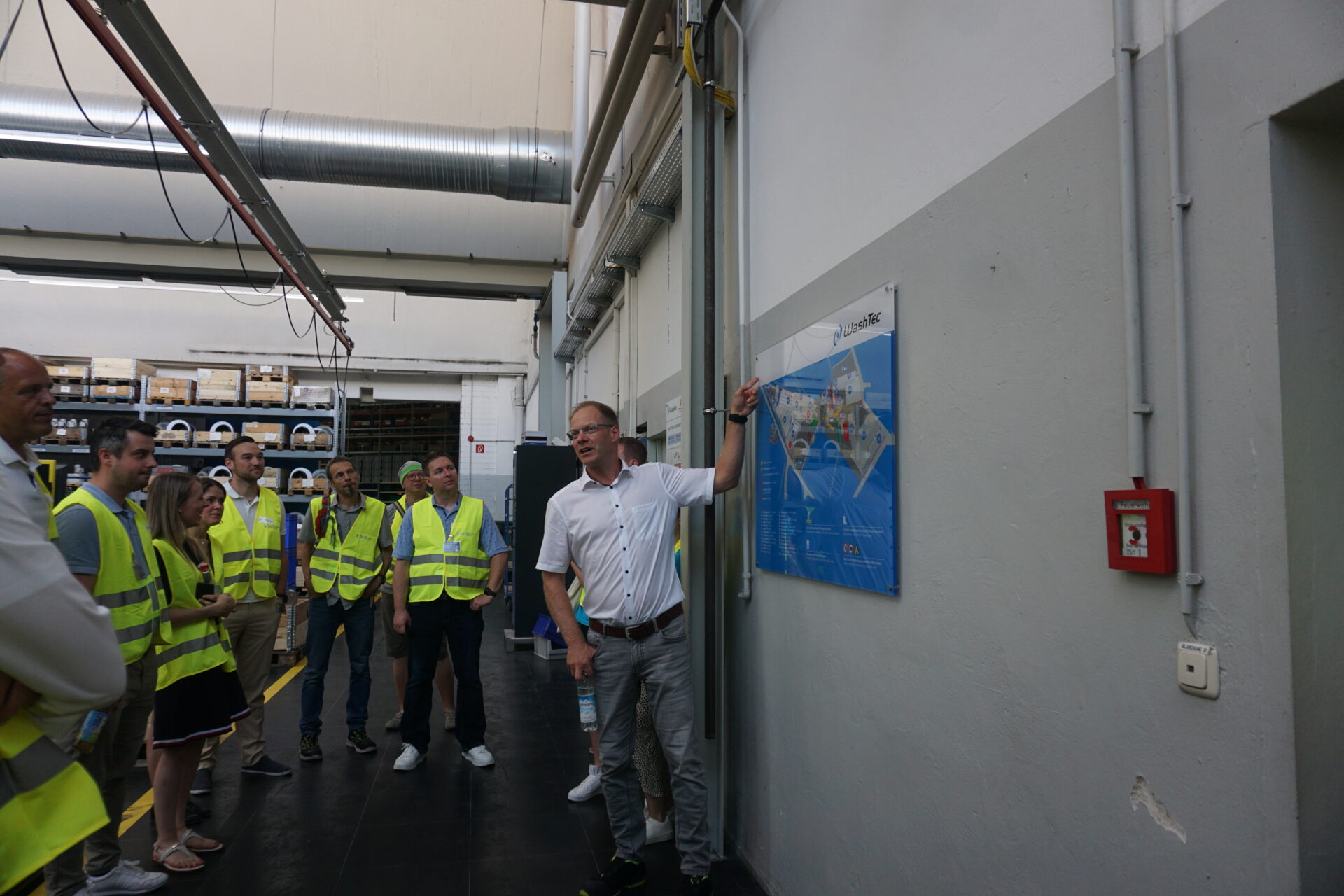 Führung bei WashTec