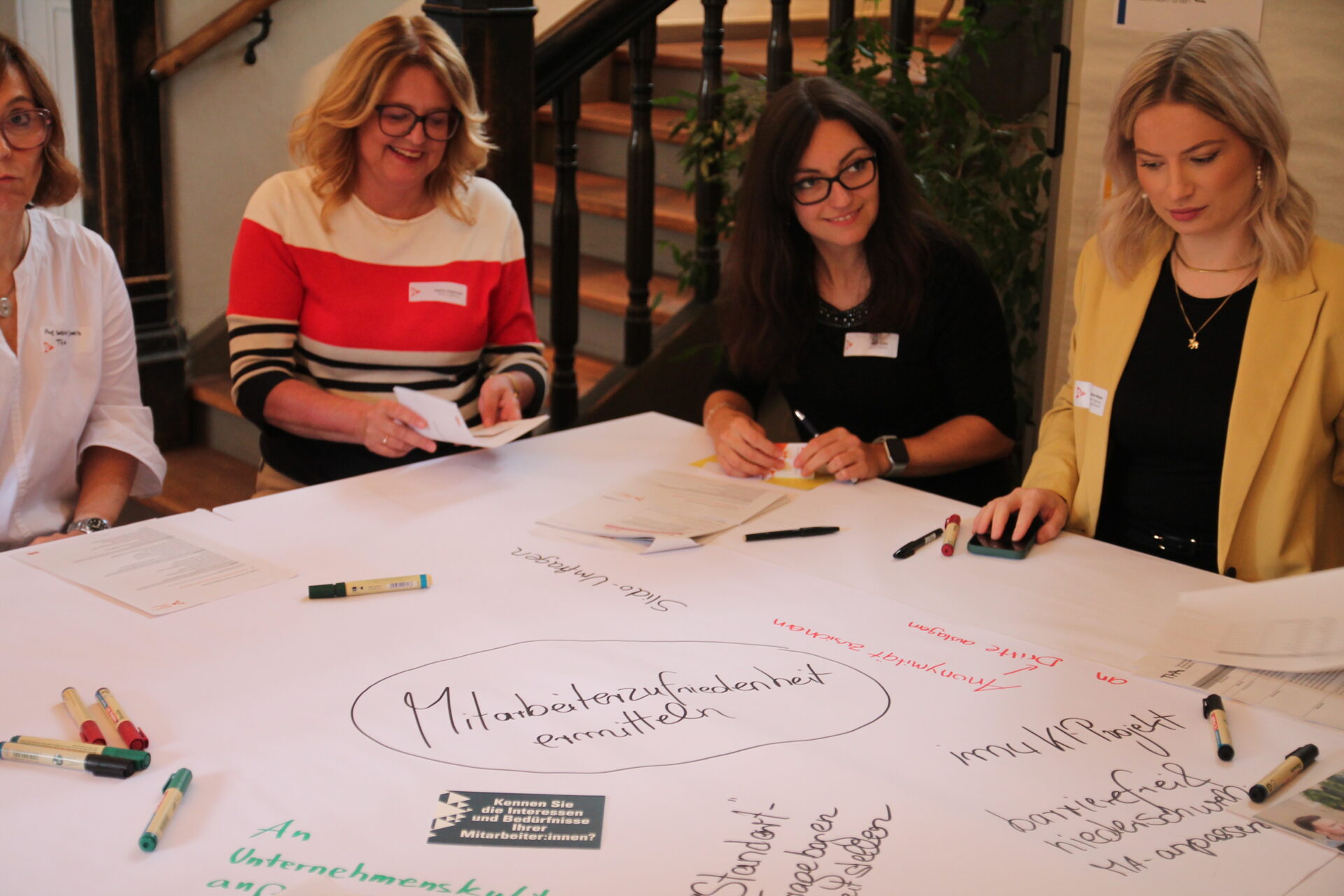 Im Rahmen des Events "Wie Transformation gelingt"  beim imu Augsburg