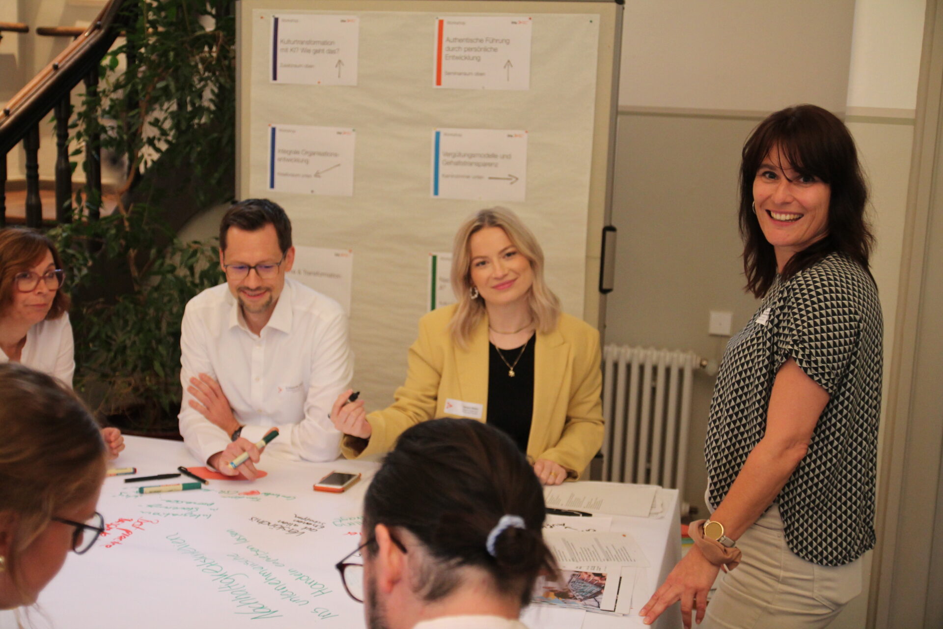 Im Rahmen des Events "Wie Transformation gelingt"  beim imu Augsburg