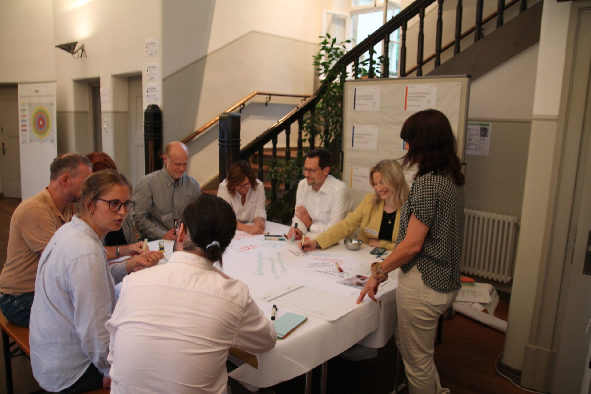 Im Rahmen des Events "Wie Transformation gelingt"  beim imu Augsburg