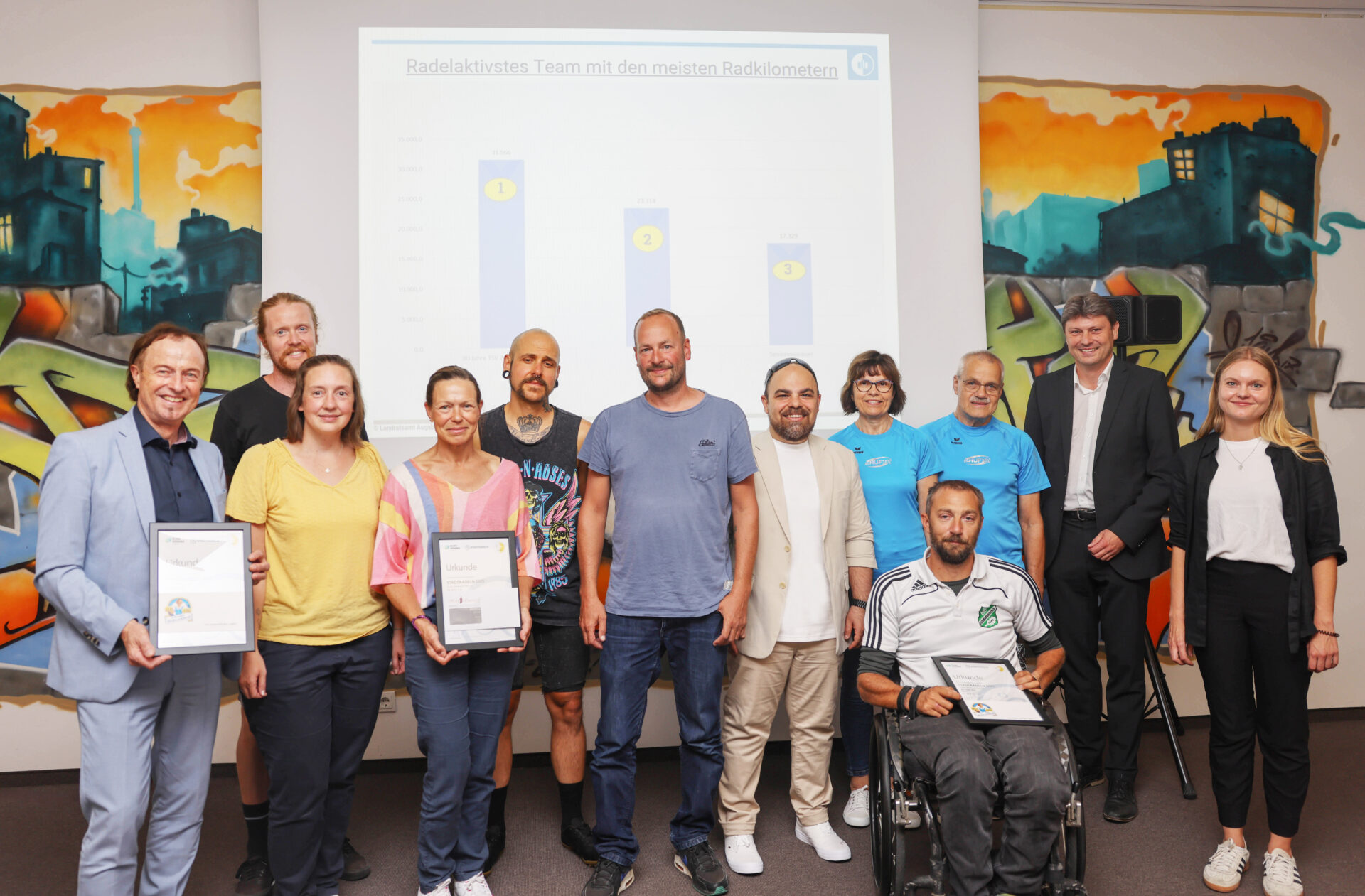 Verleihung Auszeichnung