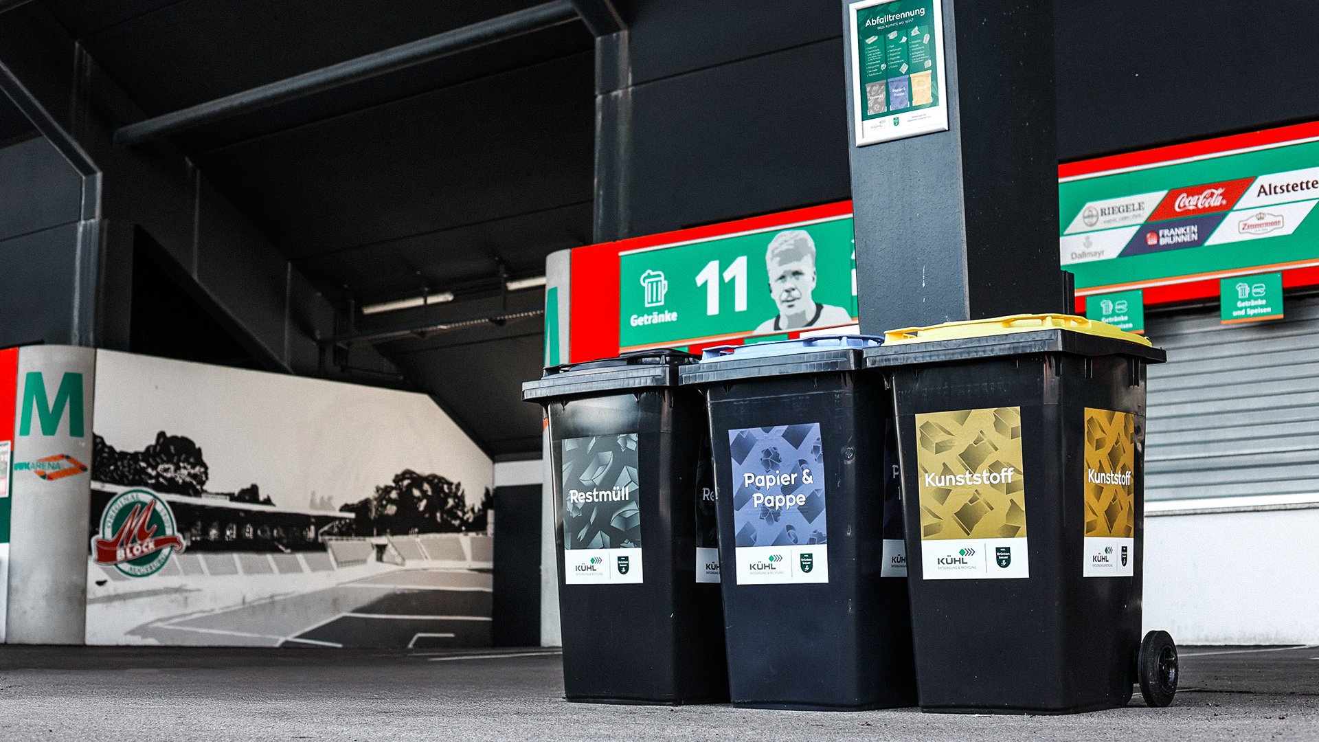 Neues Abfalltrennungskonzept