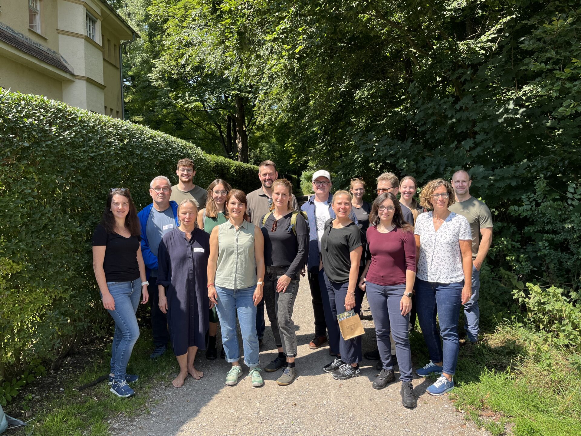 Waldführung "Klimaschutz vor der Haustür", Gruppenfoto