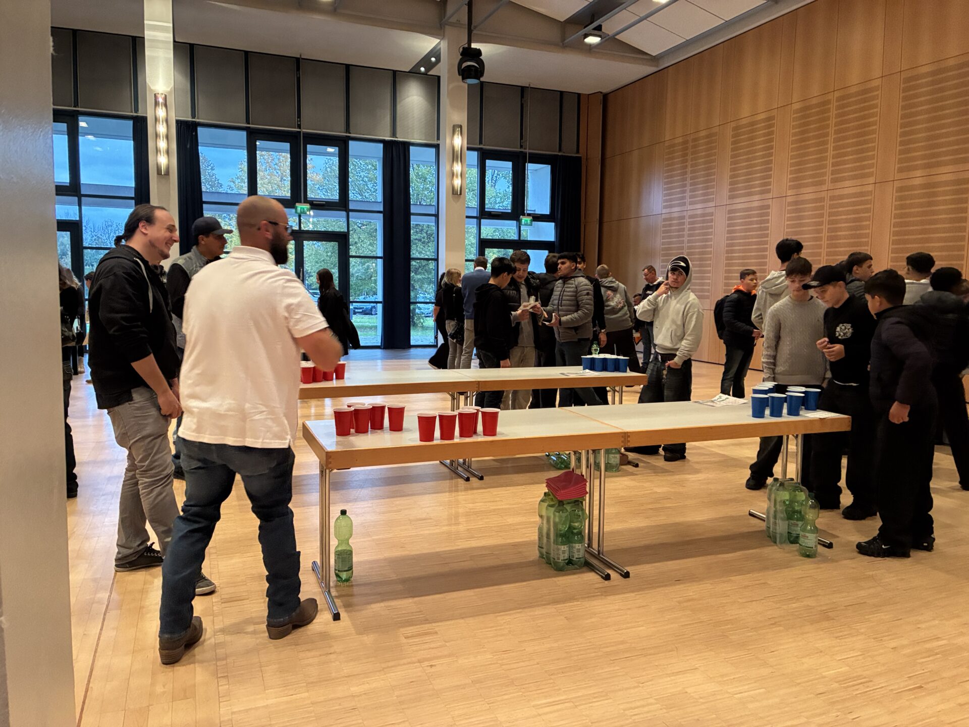 Spielstation bei der AzubiNight 2025