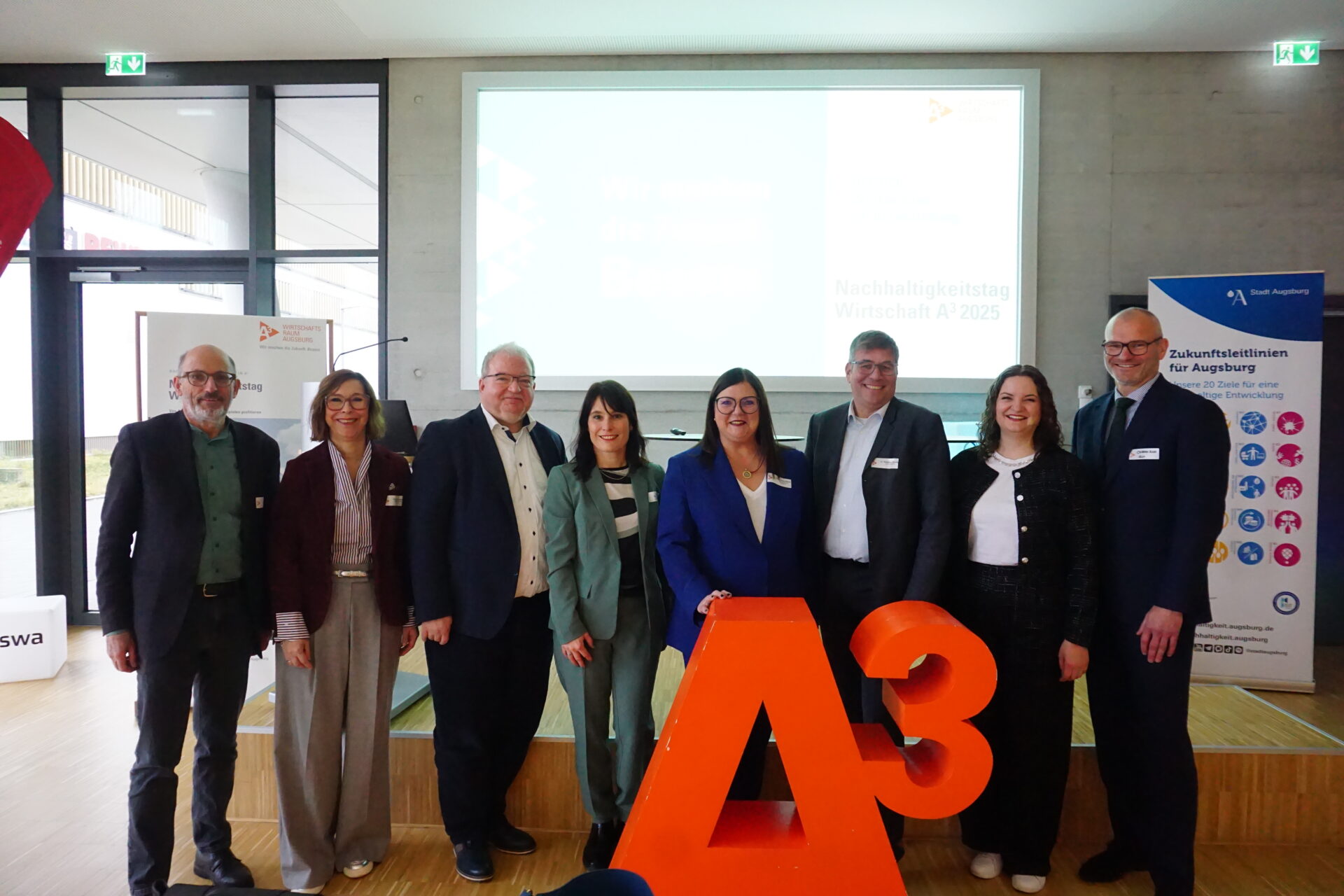 Nachhaltigkeitstag Wirtschaft 2025 Gruppenfoto 1